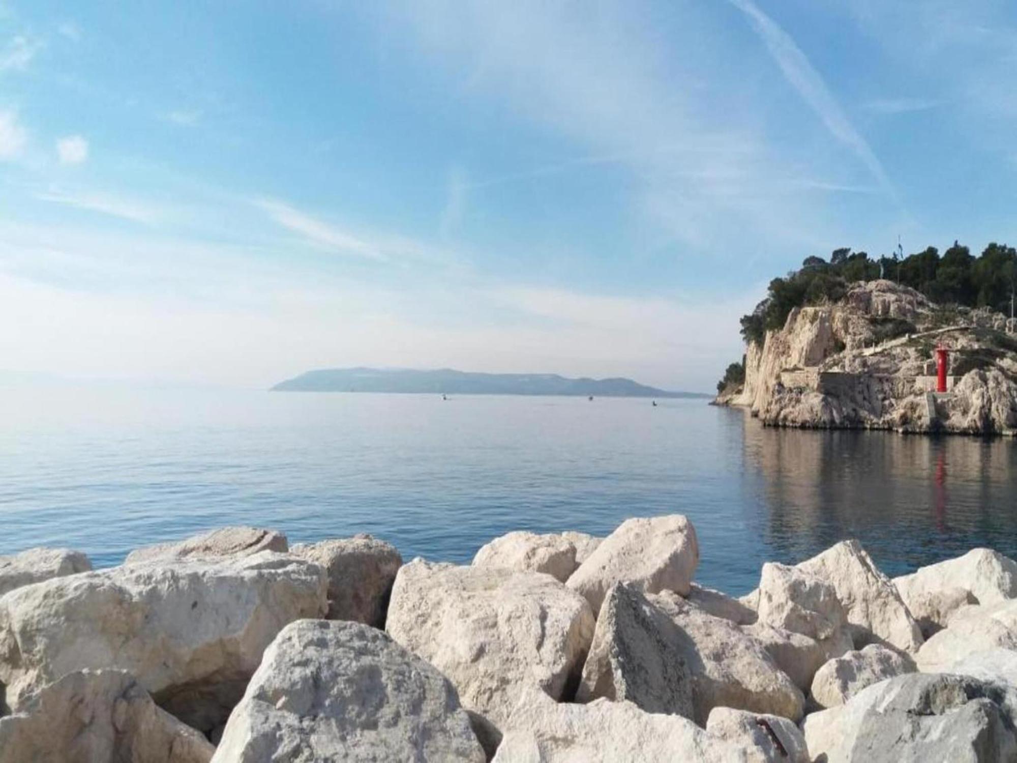 Luxurious Holiday Home In Makarska With Jacuzzi Exterior foto